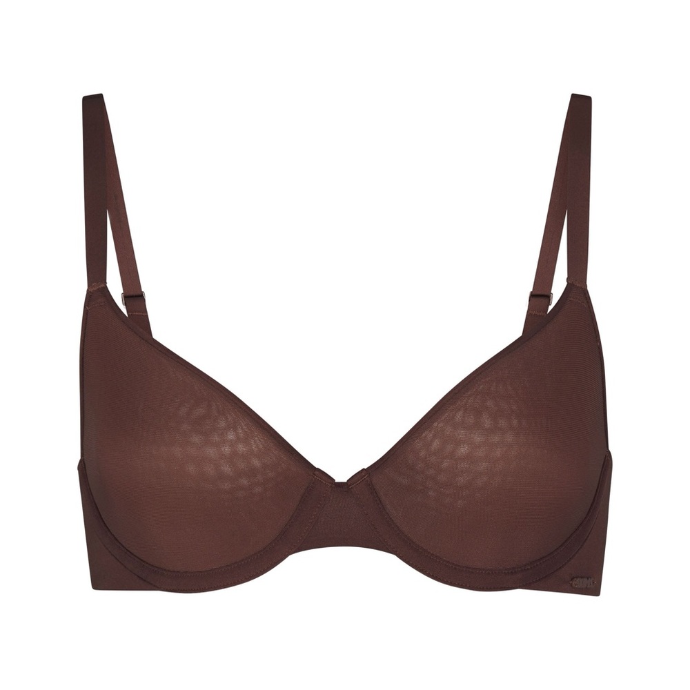 WEIGHTLESS DEMI BRA | COCOA